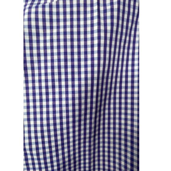 KS Signature Men's Long Sleeves Plaid Shirt Button Up Size‎ 17 Tall New - Picture 11 of 12